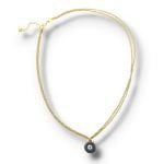 Collana con occhio greco o di Hallah