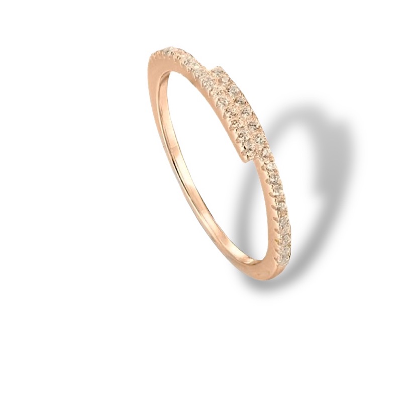 IMG_5073 Anello regolabile con zirconi white - immagine 1